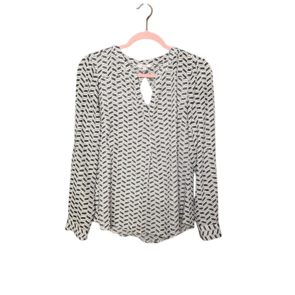 Vintage Candie's Geometric Patter Women's Size Medium Business Casual Office Y2K